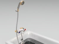 3D модель ванная