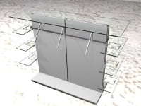3d модель витрины