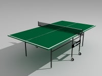 Теннисный стол 3d