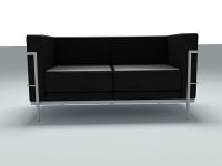 3d модель диванчика