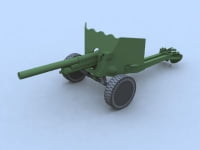 3D модель пушки