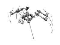 3D модель паука