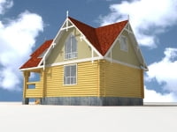 3D модель дома