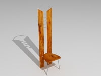 3d модель стула