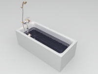 3D модель ванная