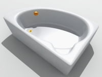 3D модель, Ванная