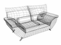 3d модель дивана