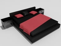 Кровать 3D