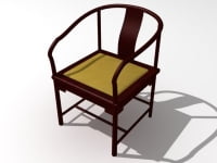 Кресло модель 3d