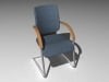 Модель 3d кресла