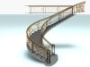 3D модель лестницы