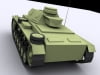 3D модель танка T3