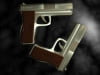 3D модель, пистолеты