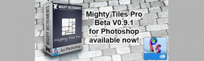Бета версия Mighty Tiles Pro для Photoshop