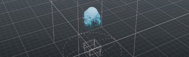 Плагин O2 для RealFlow, имитирующий пузырьки воздуха под водой