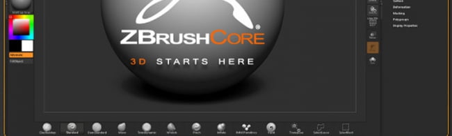Pixologic представил ZBrushCore — модернизированную версию для новичков в 3d