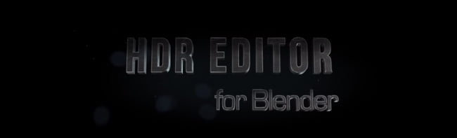 Редактор HDRI освещения для Blender — HDRI Editor