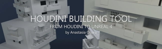 Плагин для построения здания — Houdini Building Tool