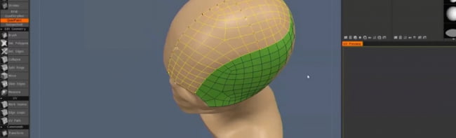 Новый крутой инструментQuadPaint для ретопологии в 3D-Coat