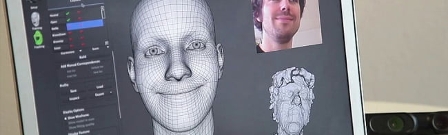Плагин для трансляция мимики лица из Kinect напрямую в Unity