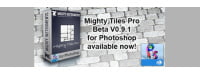Бета версия Mighty Tiles Pro для Photoshop