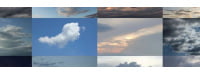 Набор бесплатных фотографий неба в высоком разрешении от Тибальта Ходона